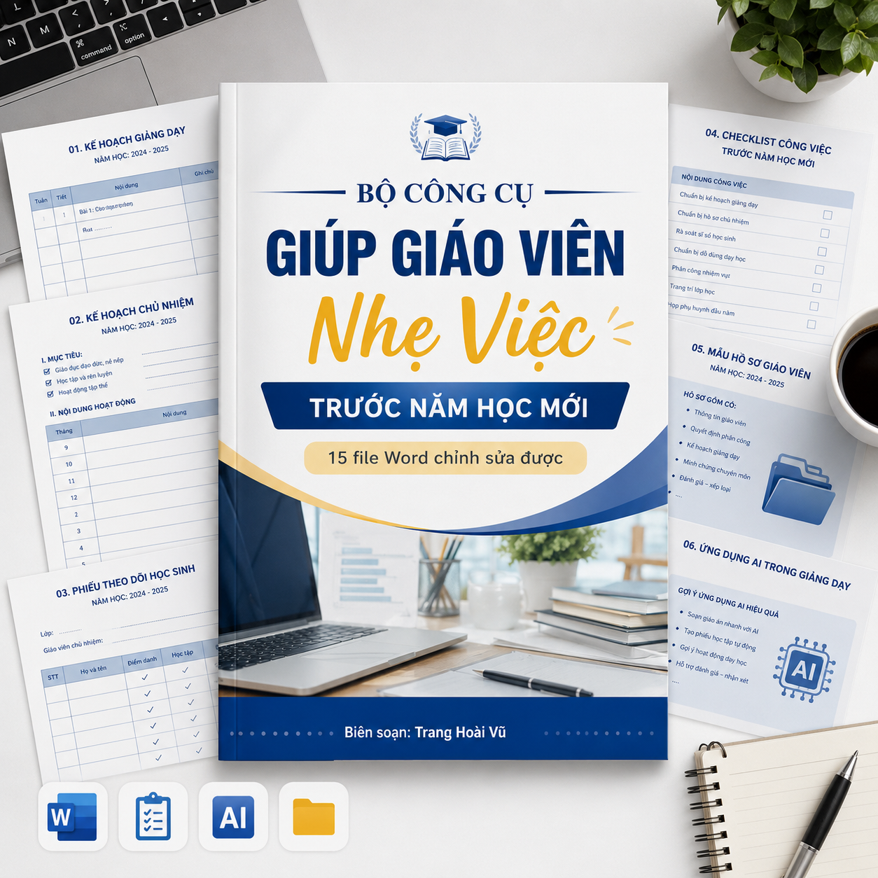 Bộ công cụ giúp giáo viên nhẹ việc trước năm học mới