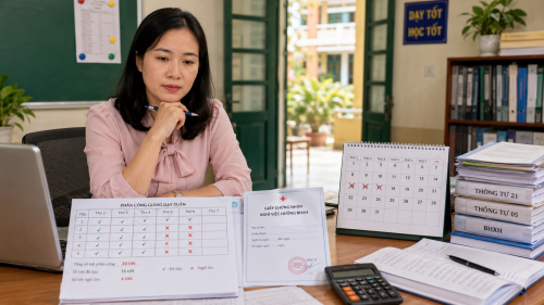 Giáo viên nghỉ ốm 4 ngày trong tuần có được tính tăng giờ không? Cần hiểu đúng Điều 5, Điều 6 Thông tư 21